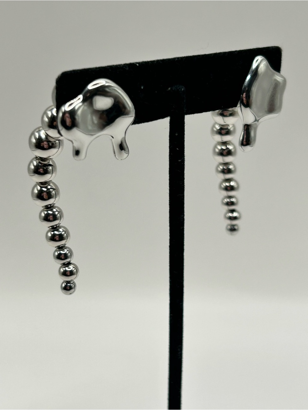 Marc Jacobs and Soji Oh Gem Nails Statement Earrings